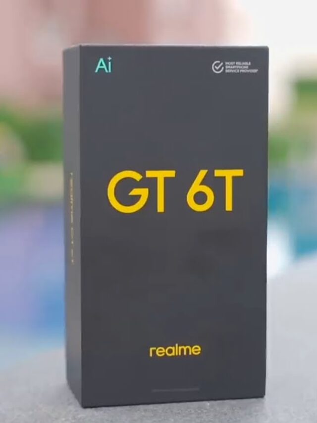 Realme GT 6T take a look