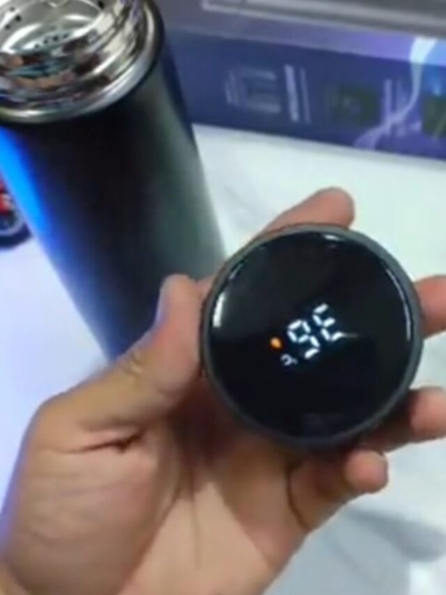 Touch Display Smart Bottle