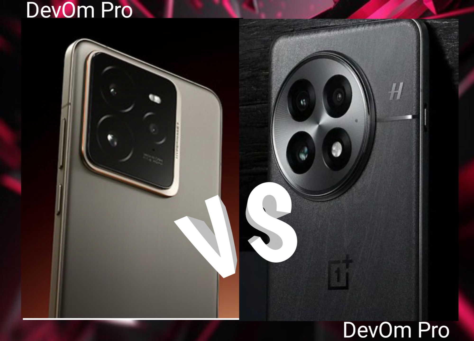 Realme GT 7 Pro vs. OnePlus 13