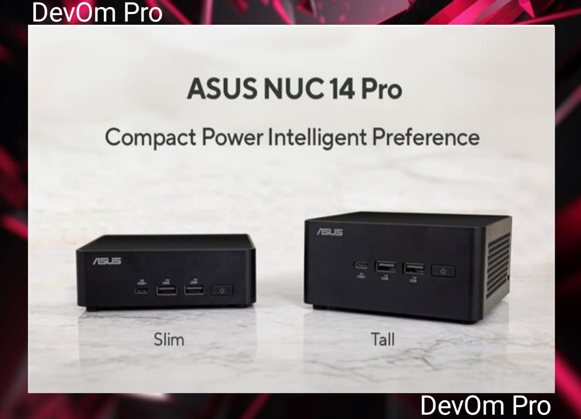 The ASUS NUC 14 Pro: A Compact Powerhouse for Modern Workflows