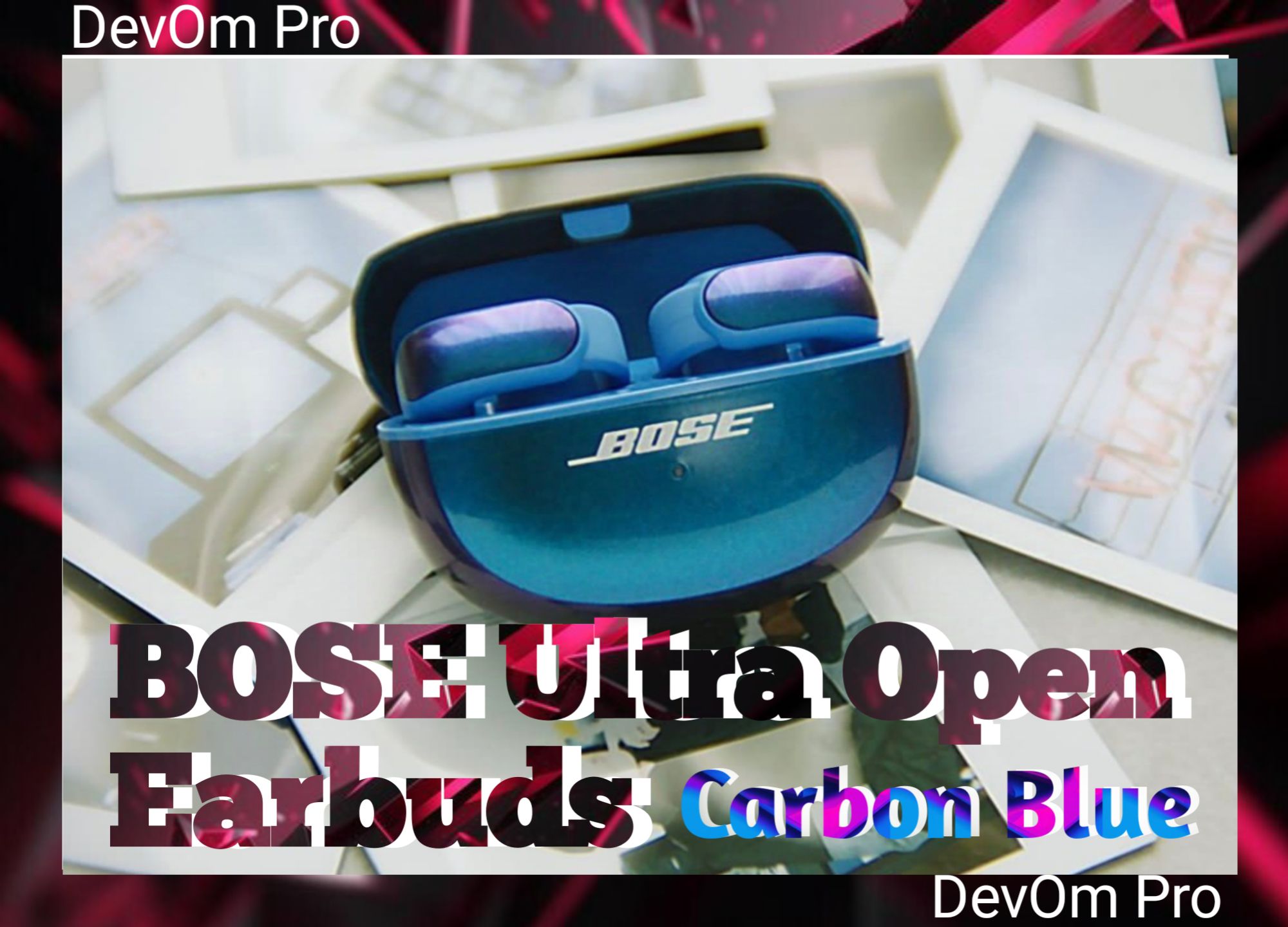 Bose Ultra Open Earbuds (Carbon Blue): The Future of Open-Ear Audio