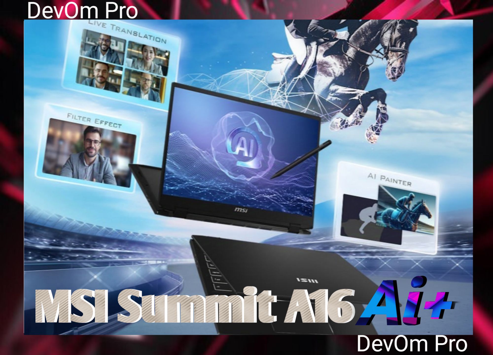 MSI Summit A16 AI Plus