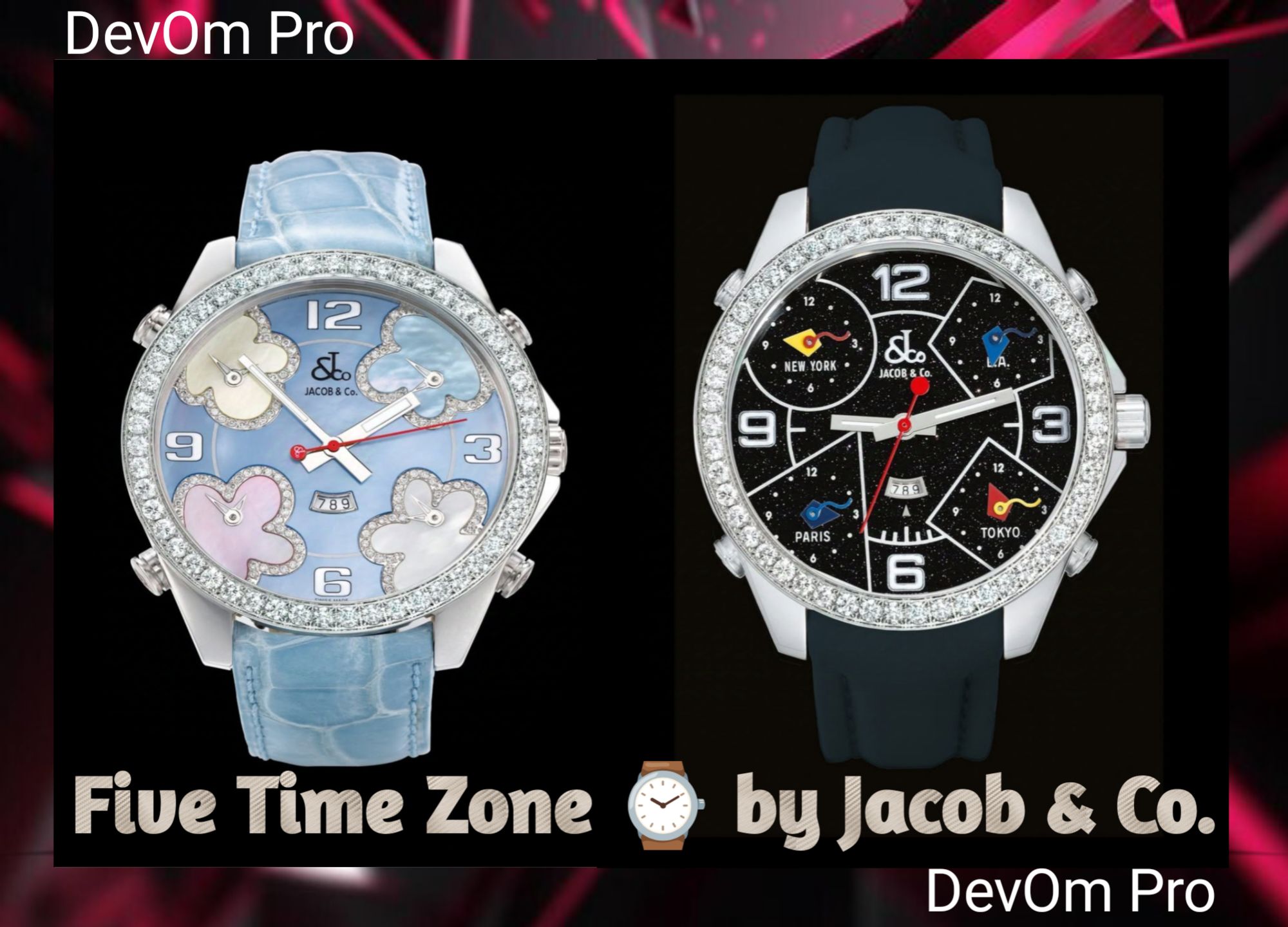 Jacob & Co. Five Time Zone Watch