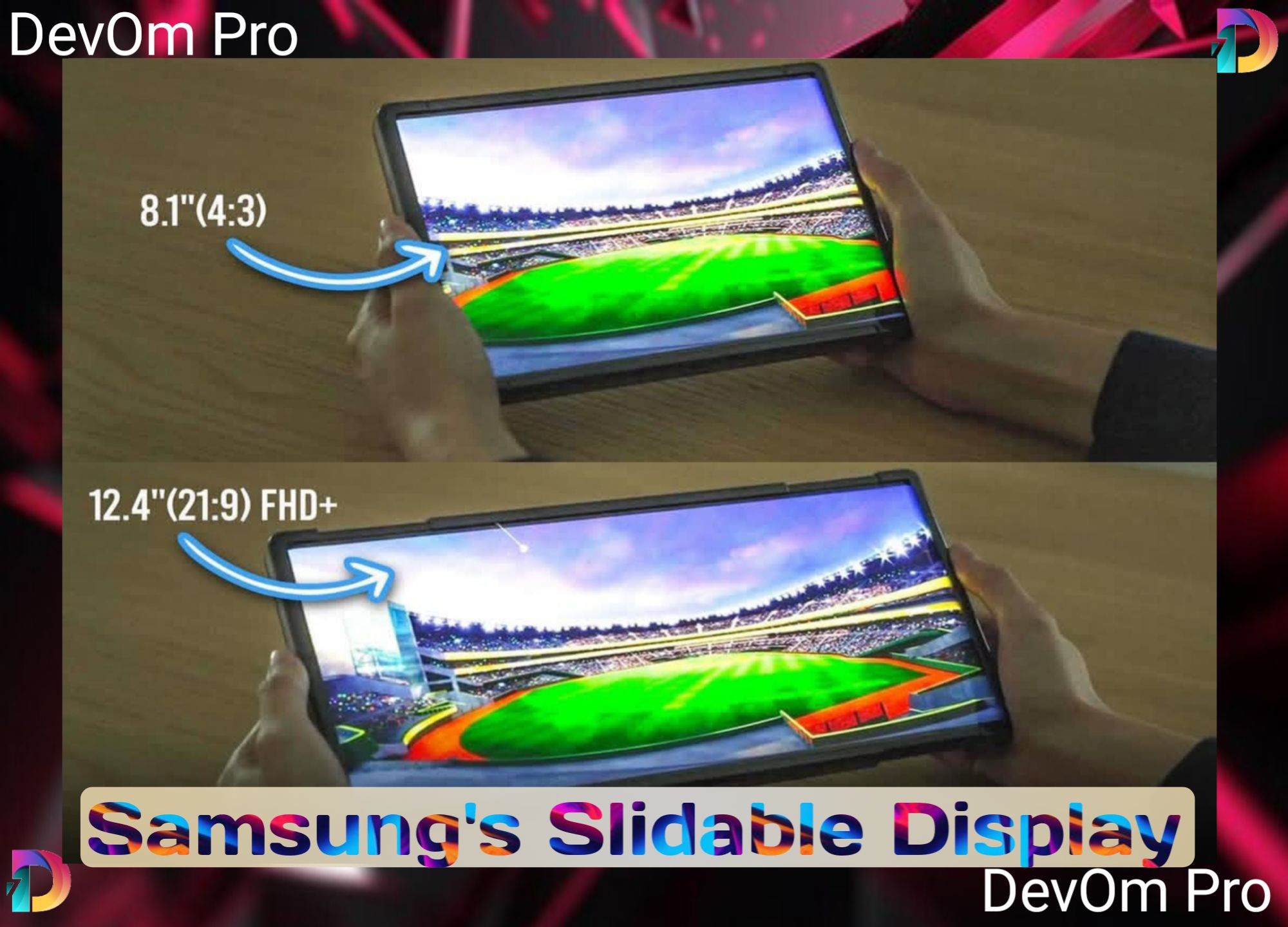 Slidable Flex Duet Display: Introduced by Samsung